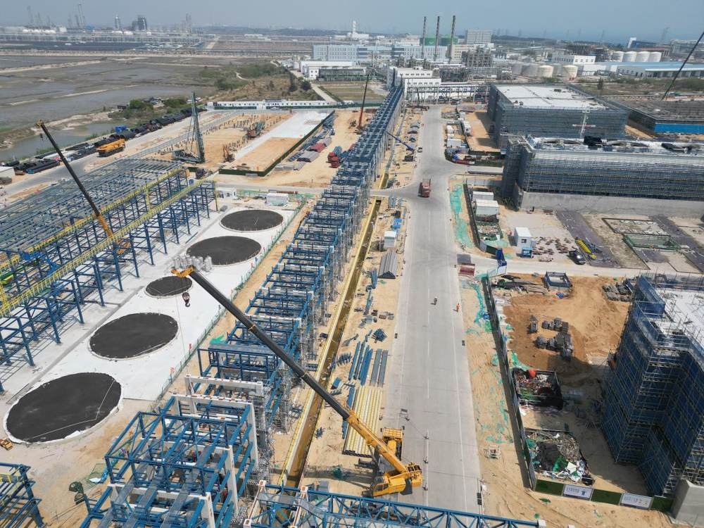 福建古雷中沙石化全厂管廊工程项目