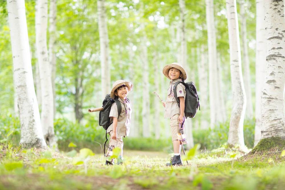 ◎エゾキッズ 森の探検隊