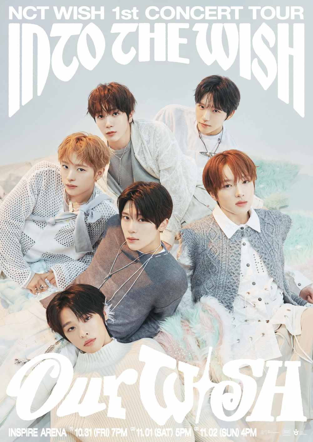 NCT WISH首次巡回演唱会“INTO THE WISH  Our WISH”官方海报(1)